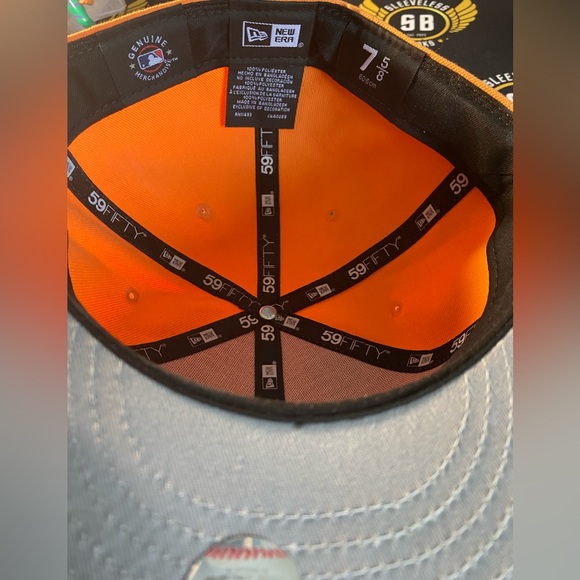 NEW ERA ATLANTA BRAVES 59FIFTY CAP 7 5/8 - Picture 4 of 4